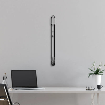 Falcon 9 2 Classic Aircraft Silhouette Metal Wall Art - Aviation Hangar Decor