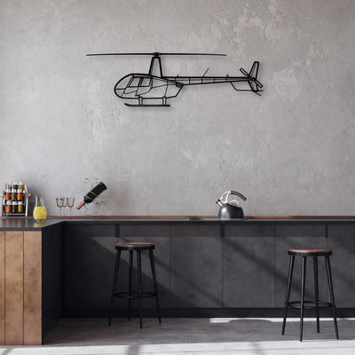 Falcon 900EX 2 Classic Aircraft Silhouette Metal Wall Art - Aviation Hangar Decor