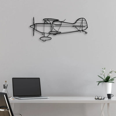 Falcon 900EX Classic Aircraft Silhouette Metal Wall Art - Aviation Hangar Decor