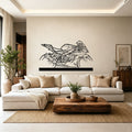 s1000rr Silhouette Metal Art Stand - Classic Car Garage Decor