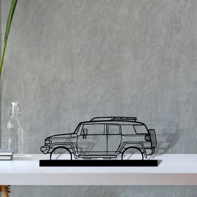fj-cruiser-2008 Silhouette Metal Art Stand - Aero Silhouette