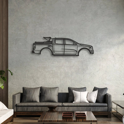 ford-f150 Classic Silhouette Metal Wall Art - Automotive Garage Decor