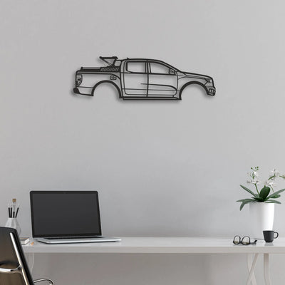 ford-f150 Classic Silhouette Metal Wall Art - Automotive Garage Decor