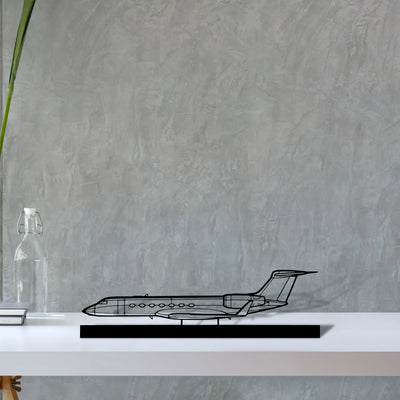 g550 Silhouette Metal Art Stand - Aero Silhouette