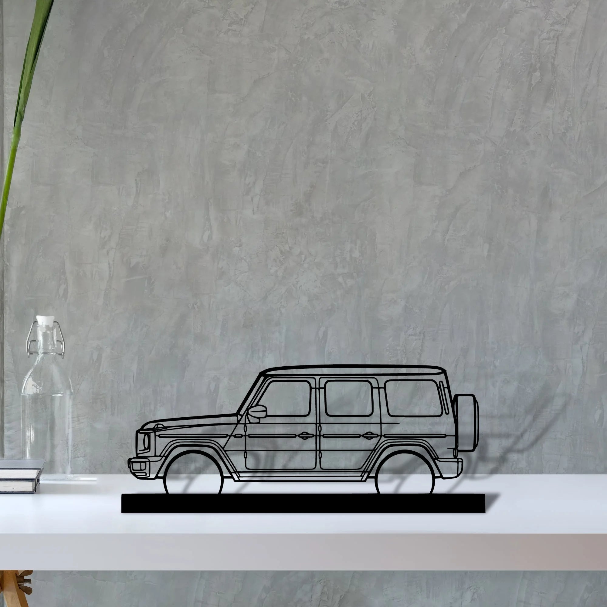 g63-amg-2021 Silhouette Metal Art Stand - Aero Silhouette