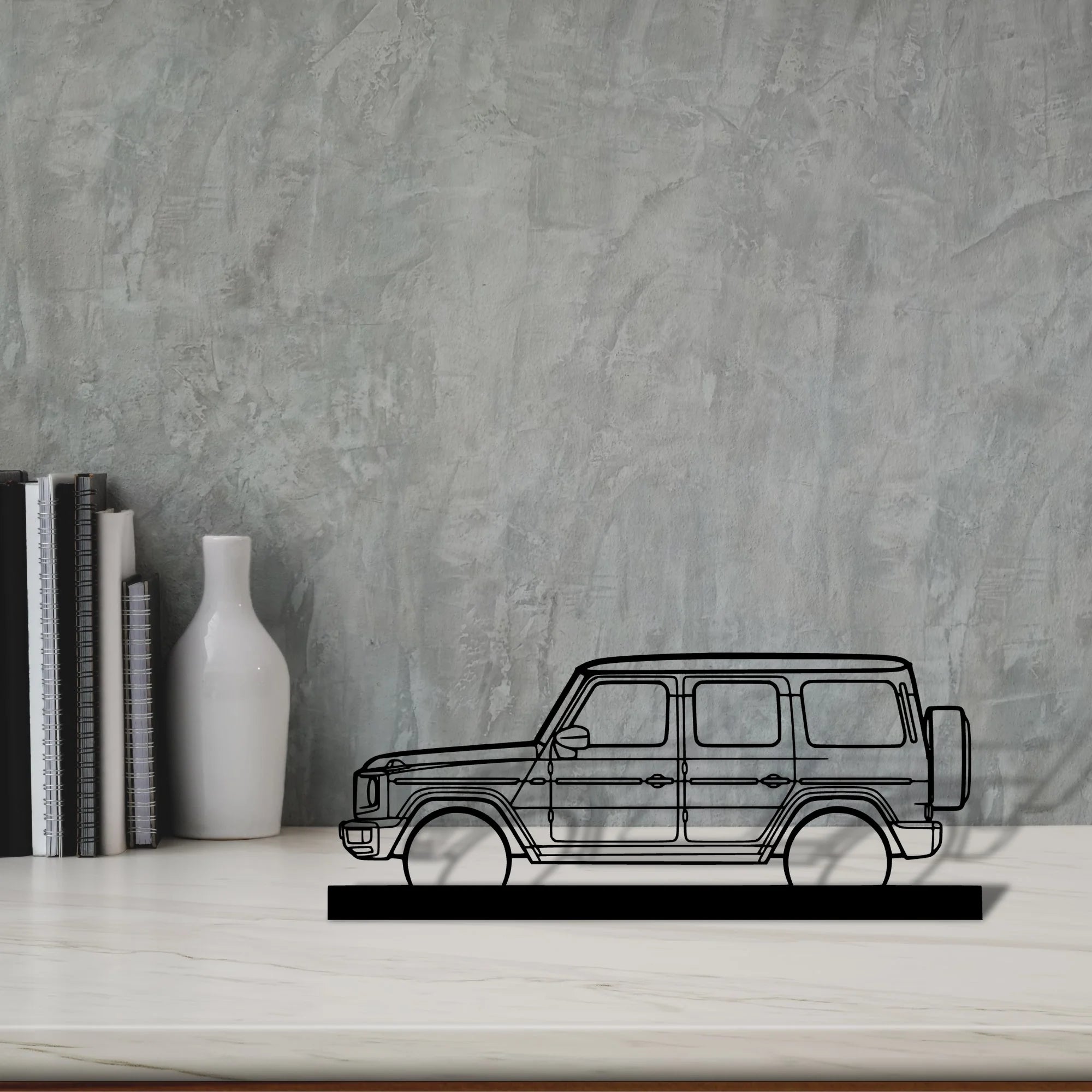 g63-amg-2021 Silhouette Metal Art Stand - Aero Silhouette
