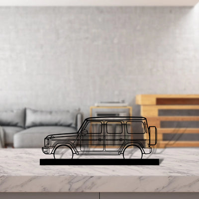 g63-amg-2021 Silhouette Metal Art Stand - Aero Silhouette