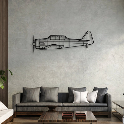 G650 Classic Aircraft Silhouette Metal Wall Art - Aviation Hangar Decor