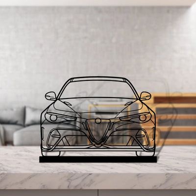 giulia-gtam-2020 Silhouette Metal Art Stand - Aero Silhouette