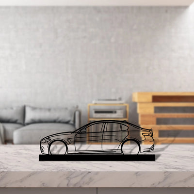 giulia Silhouette Metal Art Stand - Aero Silhouette