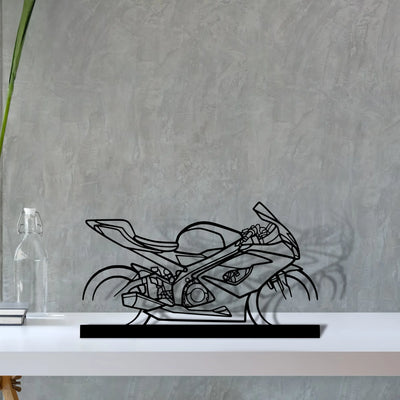 gsx-r-1000 Silhouette Metal Art Stand - Aero Silhouette