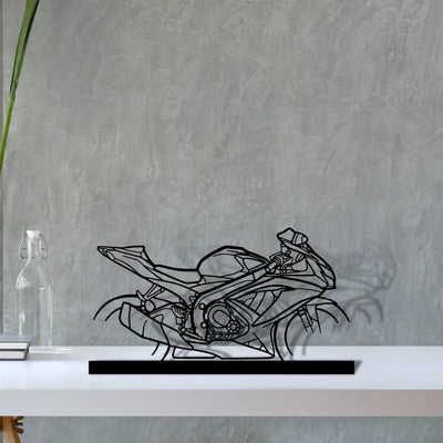 gsx-r Silhouette Metal Art Stand - Aero Silhouette