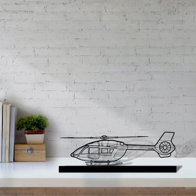 h145 Silhouette Metal Art Stand - Aero Silhouette