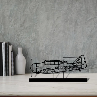 harvard-2 Silhouette Metal Art Stand - Aero Silhouette
