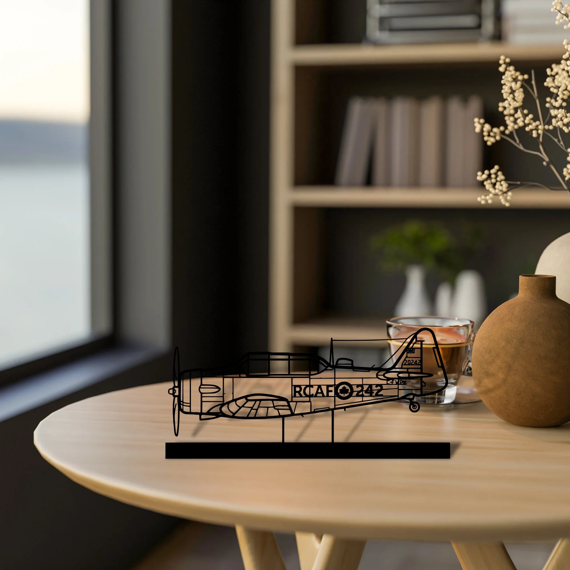harvard Silhouette Metal Art Stand - Aero Silhouette