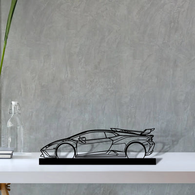 huracan-sto Silhouette Metal Art Stand - Aero Silhouette