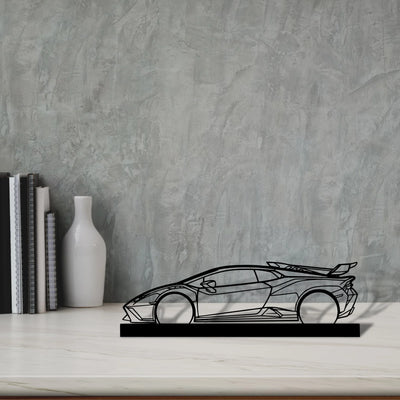 huracan-sto Silhouette Metal Art Stand - Aero Silhouette