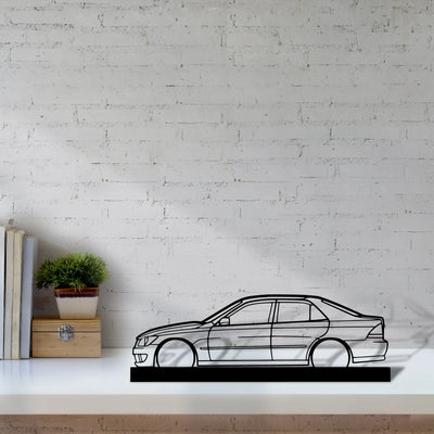 is200-1999 Silhouette Metal Art Stand - Aero Silhouette