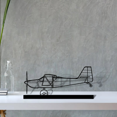 kitfox-5-2 Silhouette Metal Art Stand - Aero Silhouette