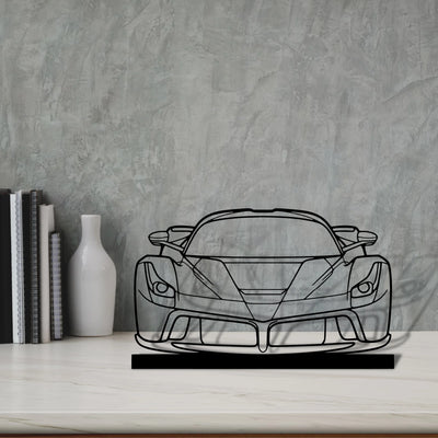 laferrari Silhouette Metal Art Stand - Aero Silhouette