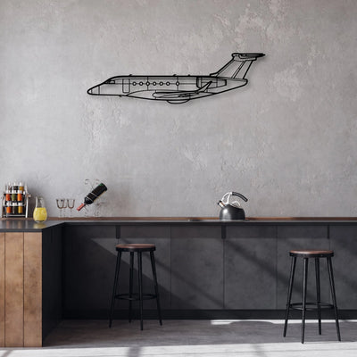 Lancair IV P Classic Aircraft Silhouette Metal Wall Art - Aviation Hangar Decor