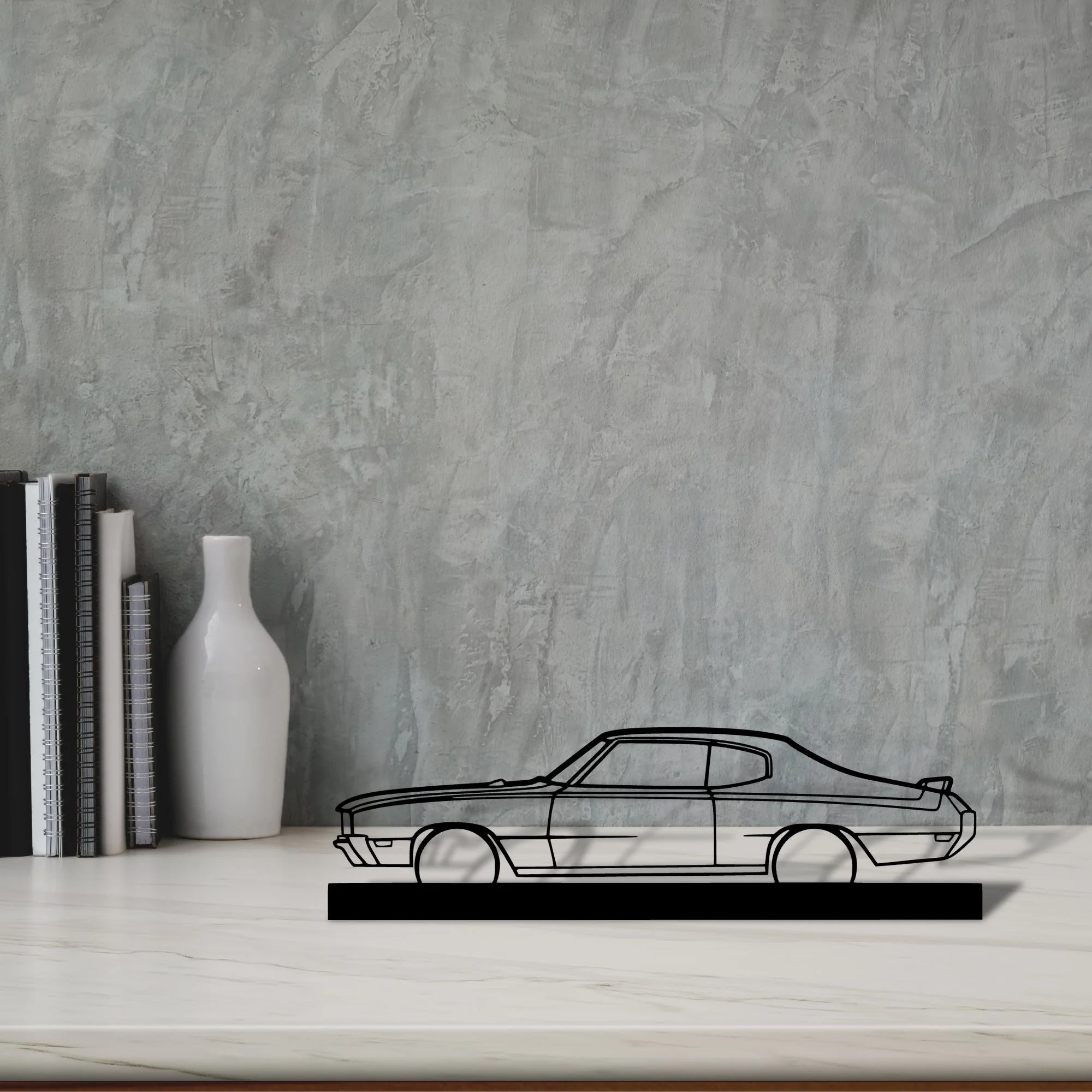 lark-gsx-1970 Silhouette Metal Art Stand - Aero Silhouette
