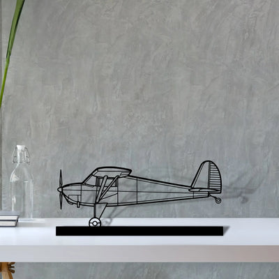 luscombe-8a-2 Silhouette Metal Art Stand - Aero Silhouette