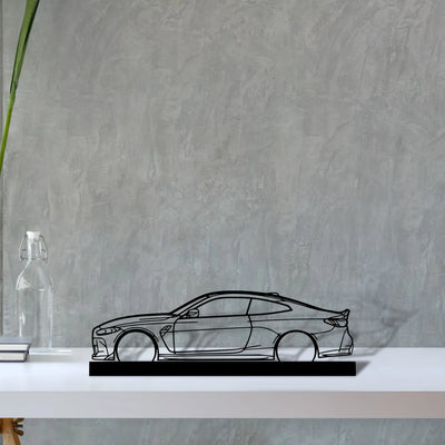 m4-csl-g82 Silhouette Metal Art Stand - Aero Silhouette