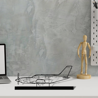 m500-meridian-2 Silhouette Metal Art Stand - Aero Silhouette