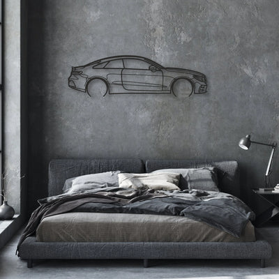 mercedes e53 amg Classic Silhouette Metal Wall Art - Automotive Garage Decor