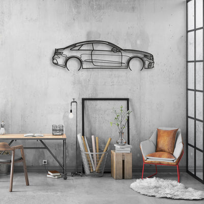 mercedes e53 amg Classic Silhouette Metal Wall Art - Automotive Garage Decor