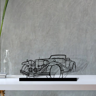 mercury-1977 Silhouette Metal Art Stand - Aero Silhouette