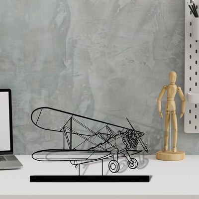 model-75 Silhouette Metal Art Stand - Aero Silhouette