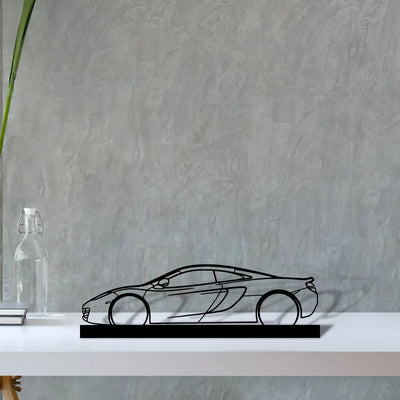 mp4-12c Silhouette Metal Art Stand - Aero Silhouette