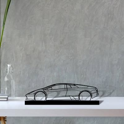 murcielago Silhouette Metal Art Stand - Aero Silhouette