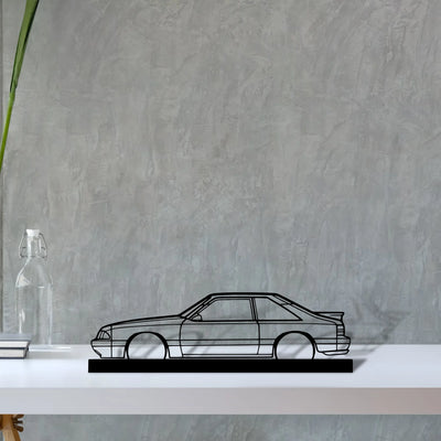 mustang-lx-2 Silhouette Metal Art Stand - Aero Silhouette