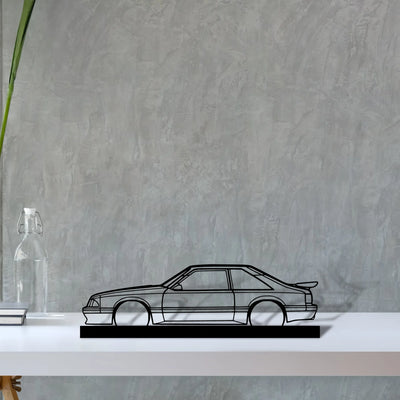 mustang-saleen Silhouette Metal Art Stand - Aero Silhouette