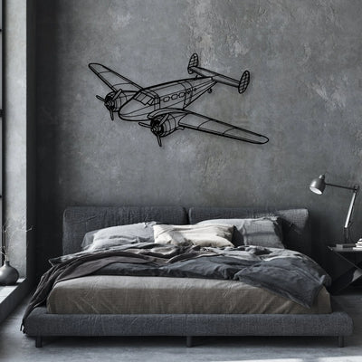PA-46 350P Malibu Mirage Classic Aircraft Silhouette Metal Wall Art - Aviation Hangar Decor