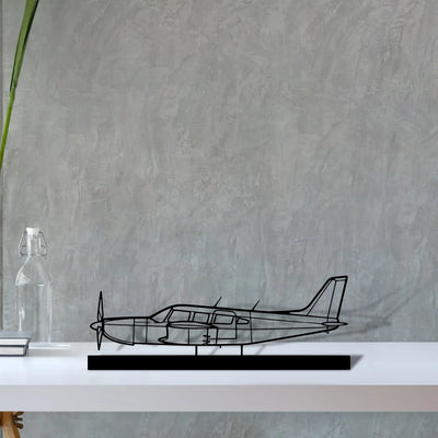 pa32r-301-3 Silhouette Metal Art Stand - Aero Silhouette