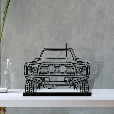 patrol-1990 Silhouette Metal Art Stand - Aero Silhouette