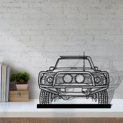 patrol-1990 Silhouette Metal Art Stand - Aero Silhouette