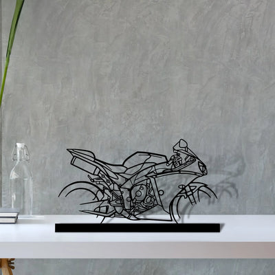 r1-2015 Silhouette Metal Art Stand - Aero Silhouette