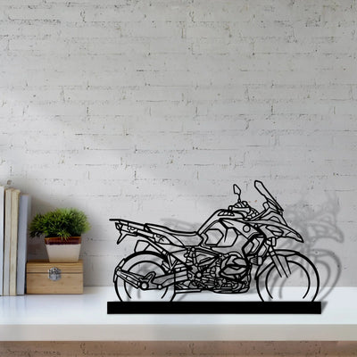 r1250-gsa Silhouette Metal Art Stand - Aero Silhouette