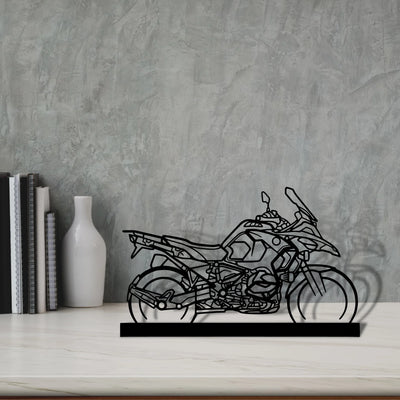 r1250-gsa Silhouette Metal Art Stand - Aero Silhouette