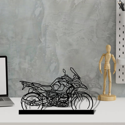 r1250-gsa Silhouette Metal Art Stand - Aero Silhouette