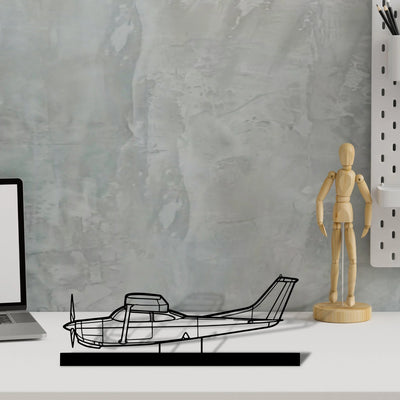 r182-2 Silhouette Metal Art Stand - Aero Silhouette