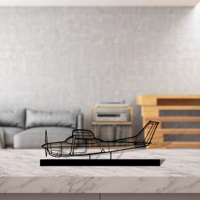 r182-2 Silhouette Metal Art Stand - Aero Silhouette