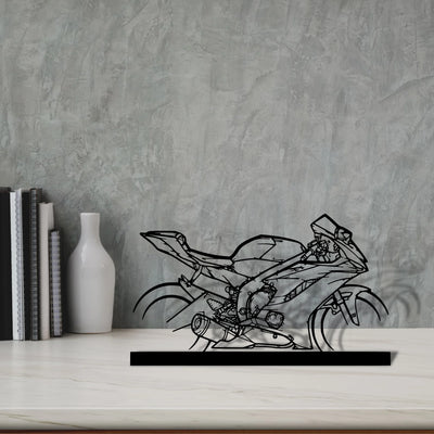 r6-2018 Silhouette Metal Art Stand - Aero Silhouette