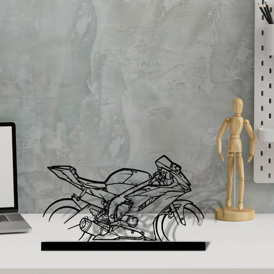 r6-2018 Silhouette Metal Art Stand - Aero Silhouette