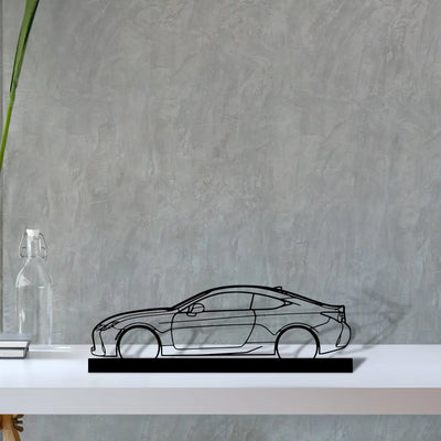 rc-350-f-sport Silhouette Metal Art Stand - Aero Silhouette